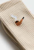 Revolution Jaquard Crew Sock / 8927 PIP - Offwhite