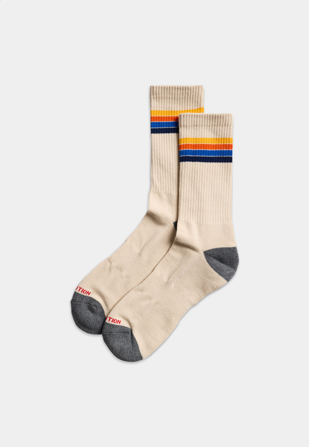 Revolution Jaquard Crew Sock / 8928 - Offwhite