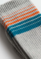 Revolution Jaquard Crew Sock / 8929 - Grey