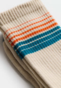 Revolution Jaquard Crew Sock / 8929 - Offwhite