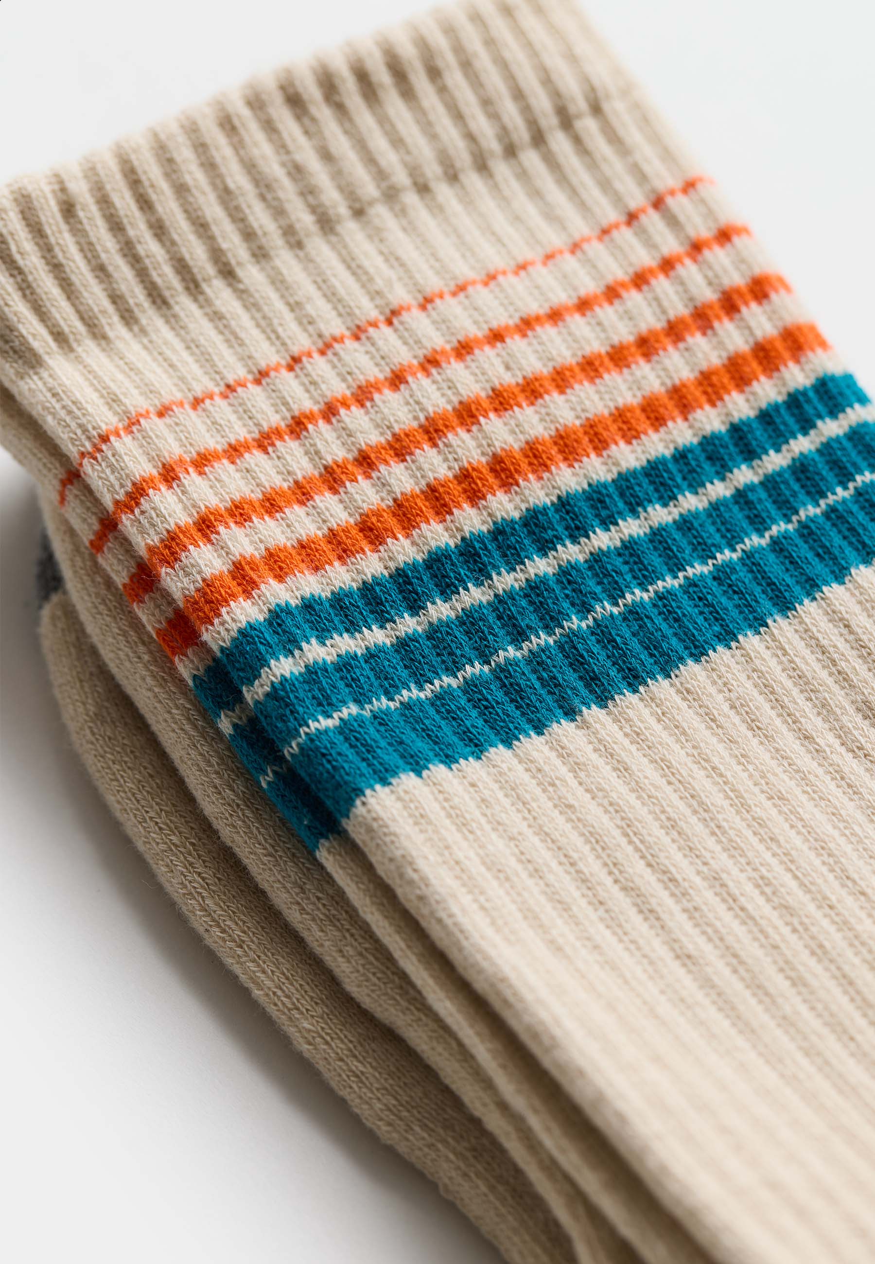 Revolution Jaquard Crew Sock / 8929 - Offwhite