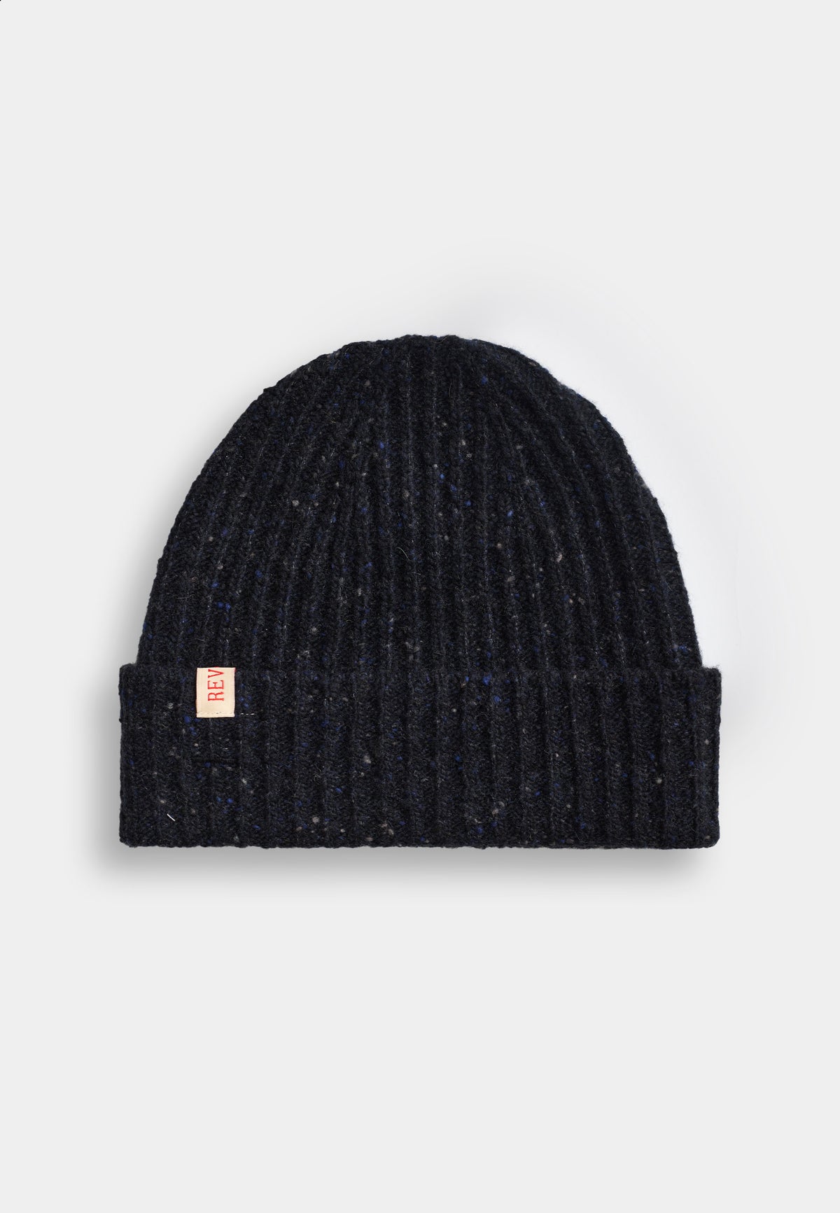 Revolution Melange beanie 9317 i mørk navy – produktbillede