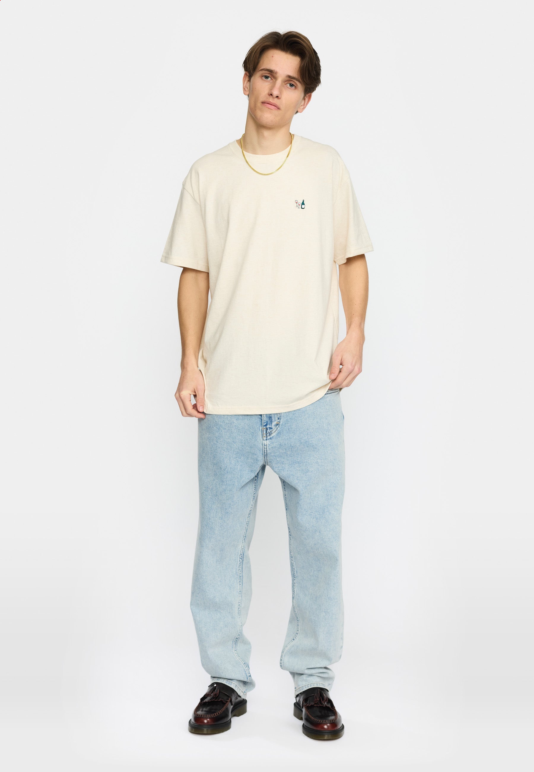 Revolution Application T-Shirt / 1433 DAT - Offwhite-melange