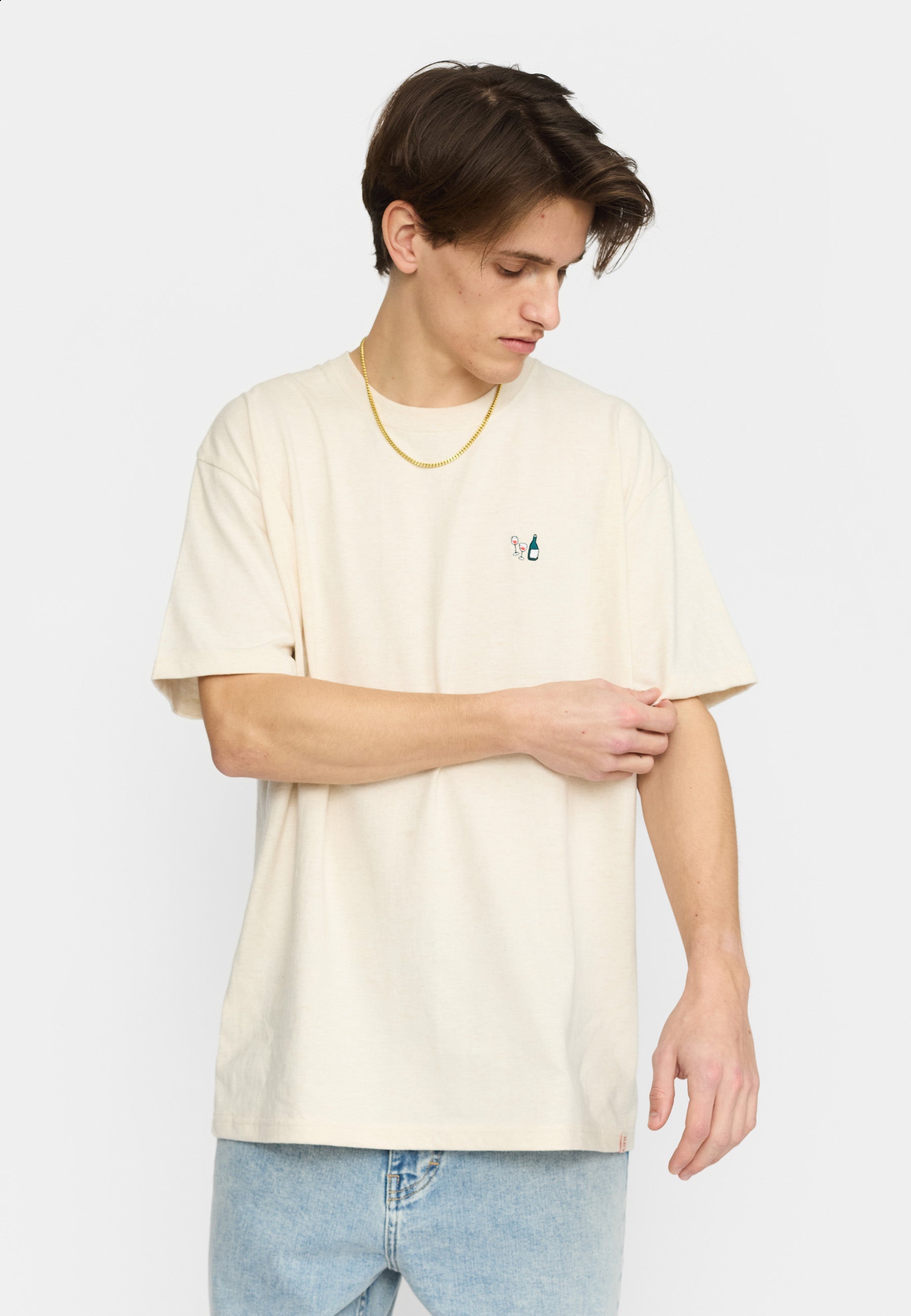 Revolution Application T-Shirt / 1433 DAT - Offwhite-melange