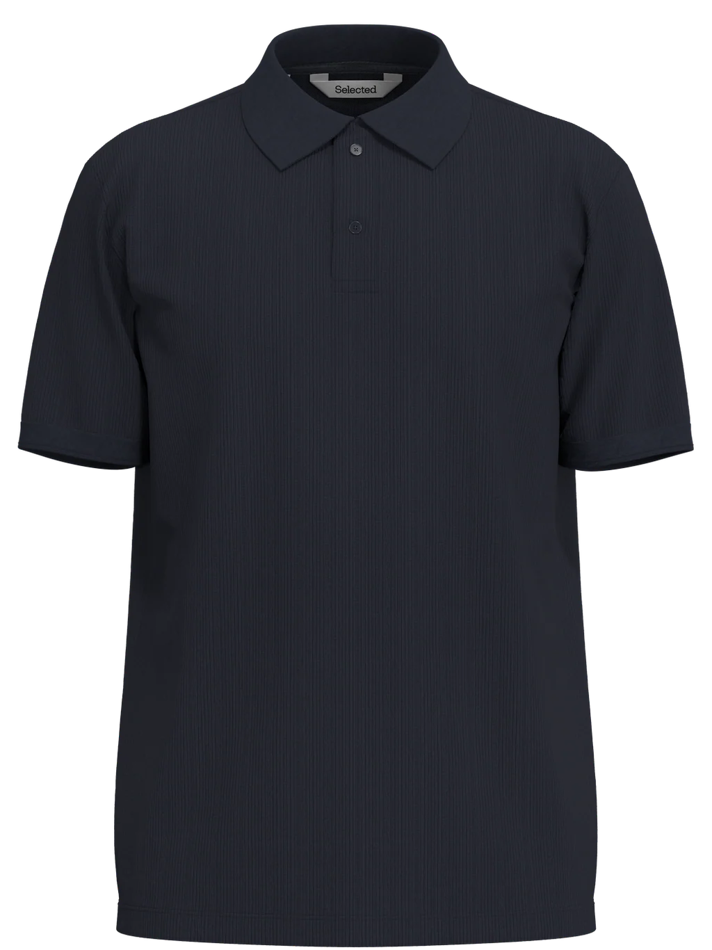 Selected Cole Organic Cotton Polo - Sky Captain