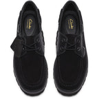 Clarks Cleyhill Boat G - 1219 Black Sde