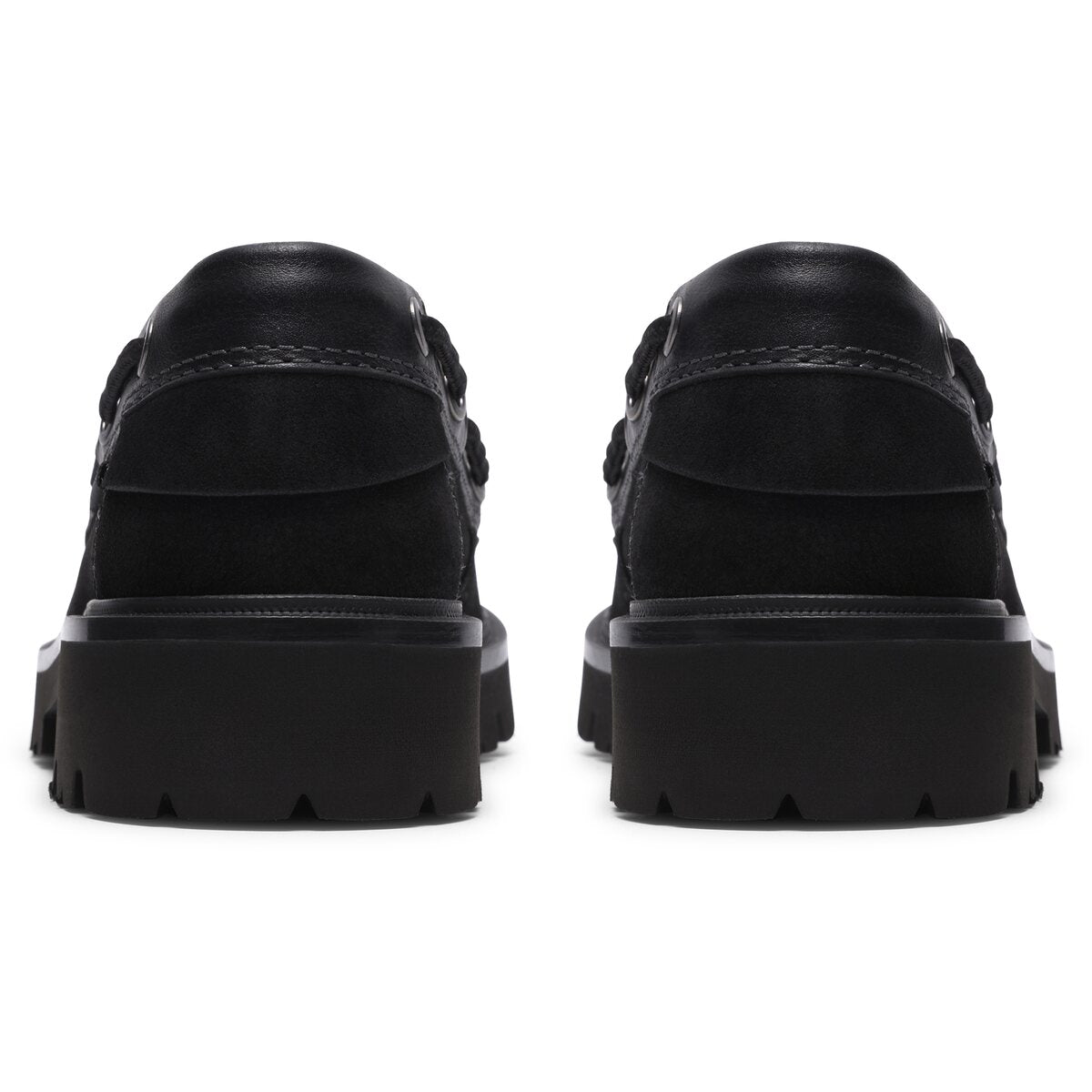 Clarks Cleyhill Boat G - 1219 Black Sde