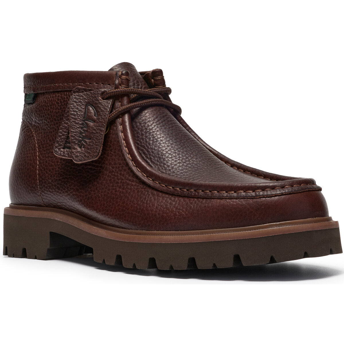 Clarks Cleyhill Top G - 5228 Dark Brown Lea