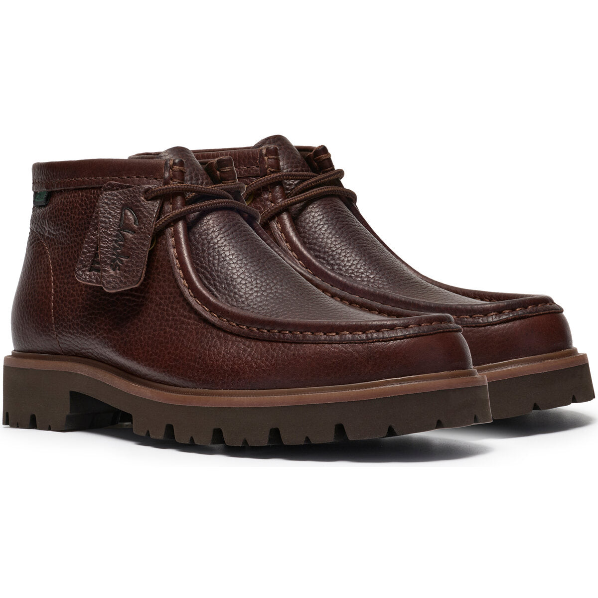 Clarks Cleyhill Top G - 5228 Dark Brown Lea
