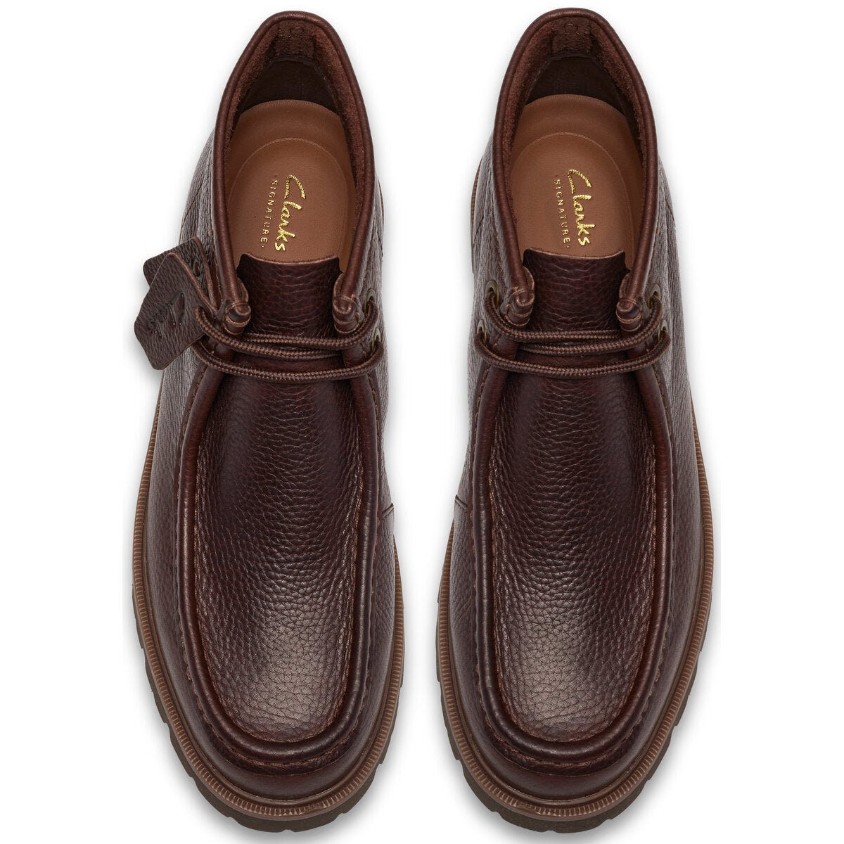 Clarks Cleyhill Top G - 5228 Dark Brown Lea