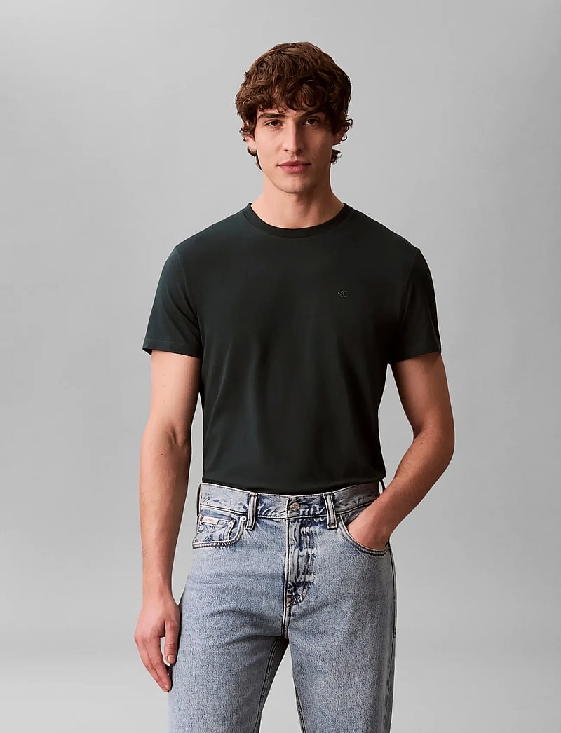 Calvin Klein STRETCH SLIM FIT T-SHIRT - Magical Forest