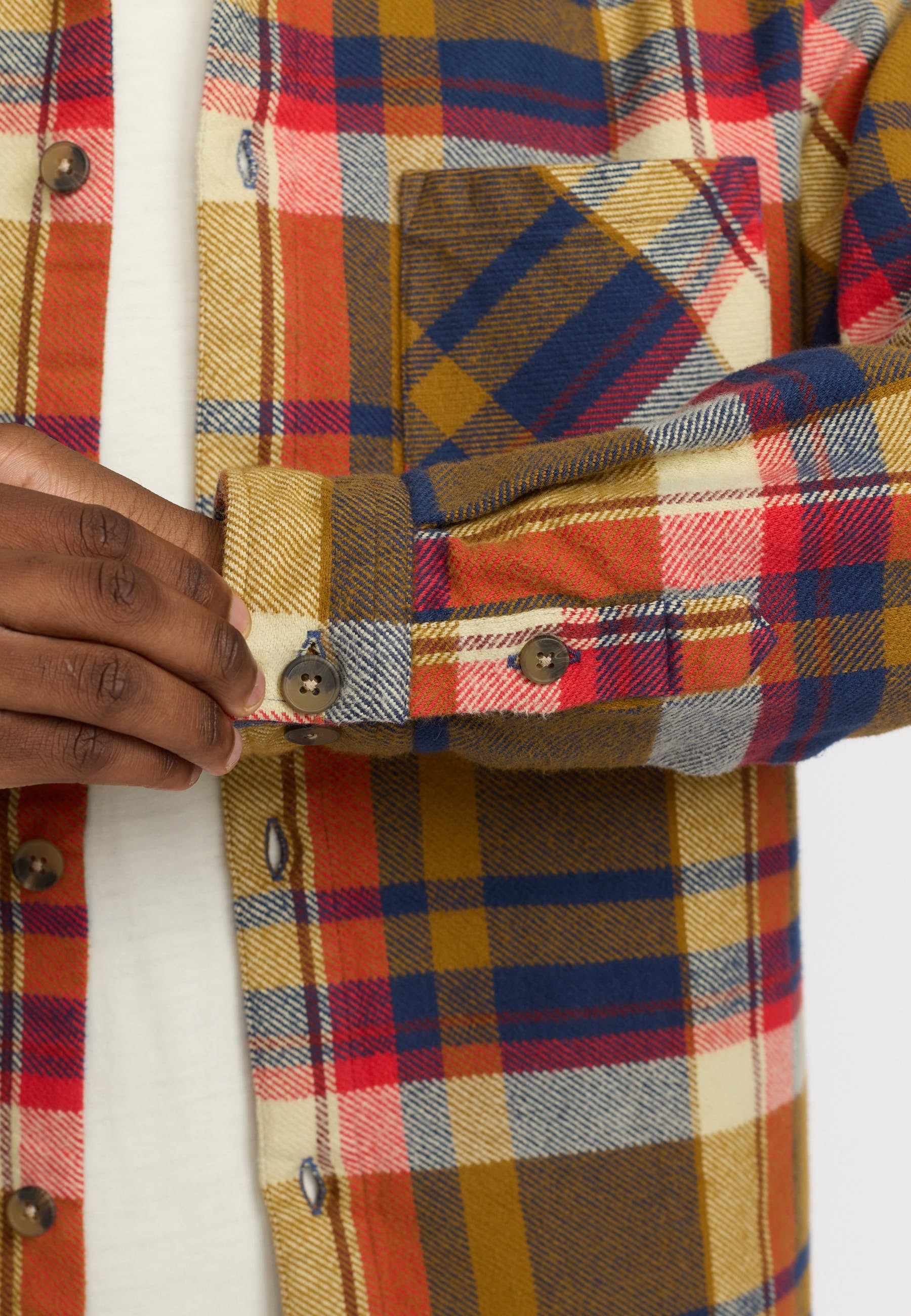 Revolution Casual Shirt / 3196 - Dustbrown