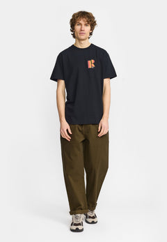 Revolution Casual Trousers 5871 armygrønne bukser i økologisk bomuld
