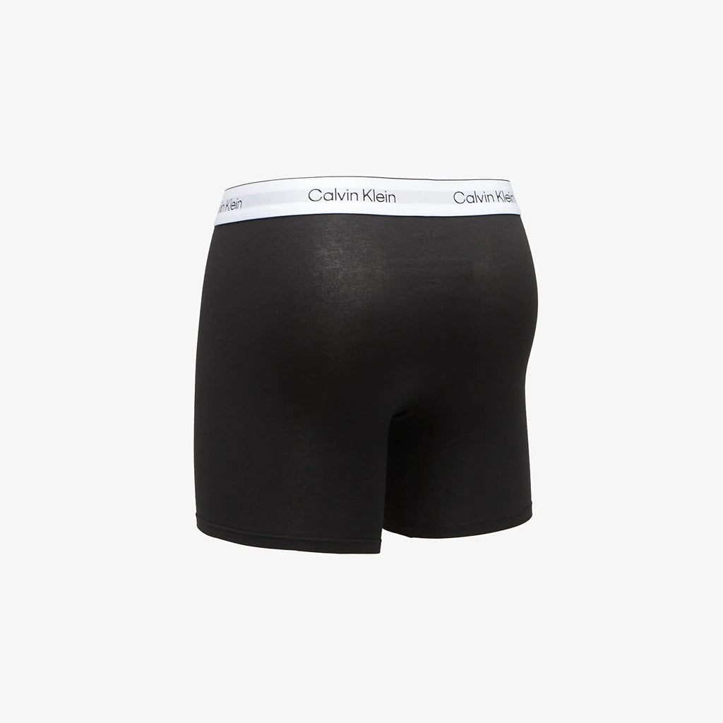 5 Pack Boxer Briefs - Icon Cotton Stretch - Black