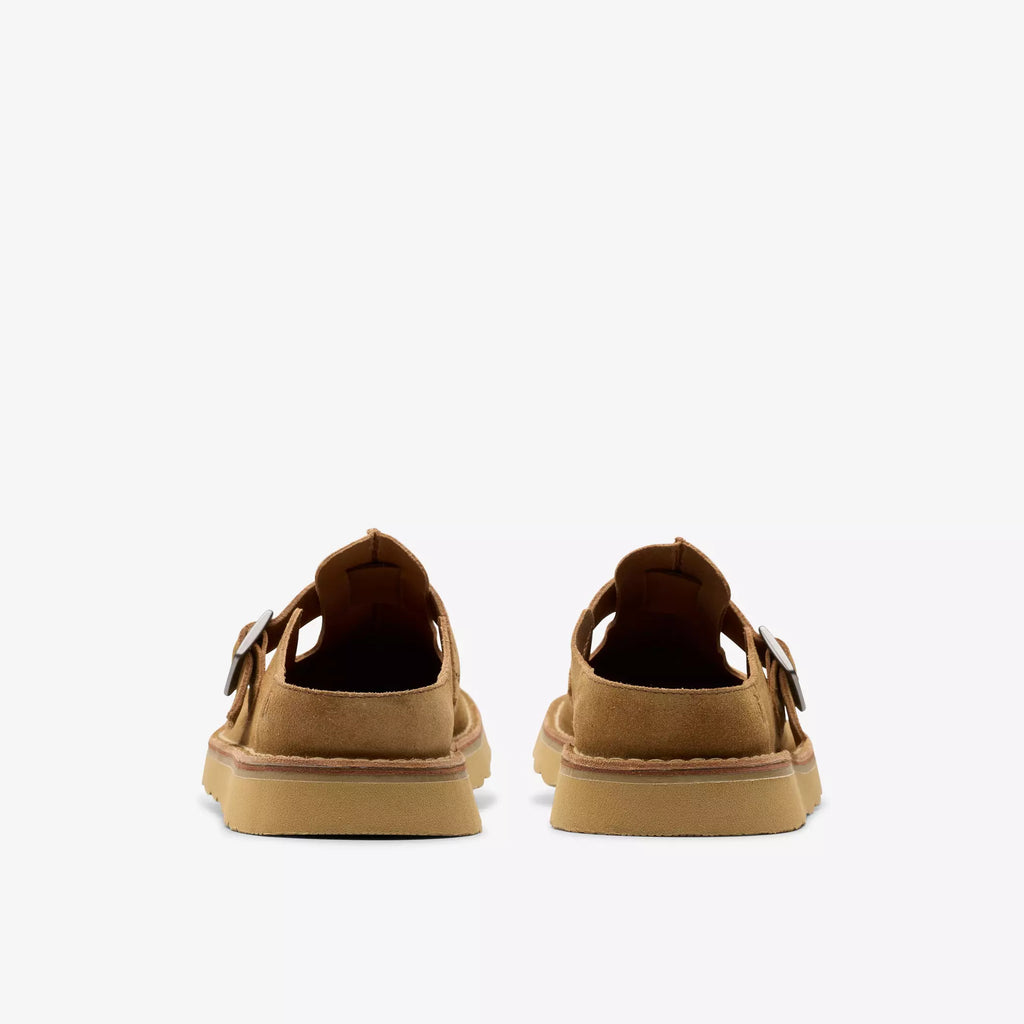 Clarks Solsbury Mule i farven Cola Suede - Hos MEN - Supermen.dk