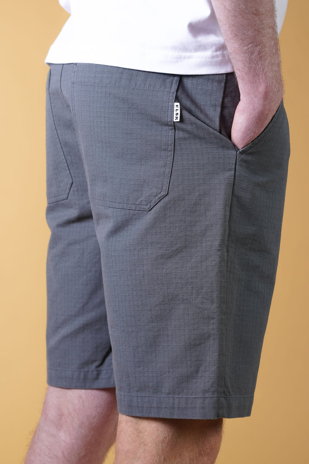 ELSK RIPSTOP MEN'S SHORTS - CASTOR GRAY