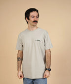 ELSK EARTH KARMA BRUSHED T-SHIRT - SAND STONE - Supermen.dk