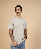 ELSK EARTH KARMA BRUSHED T-SHIRT - SAND STONE - Supermen.dk