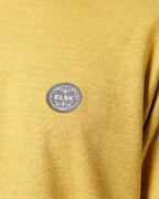 ELSK GLOBE MEN'S HEMP LS T-SHIRT - HONEY YELLOW - Supermen.dk
