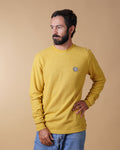 ELSK GLOBE MEN'S HEMP LS T-SHIRT - HONEY YELLOW - Supermen.dk