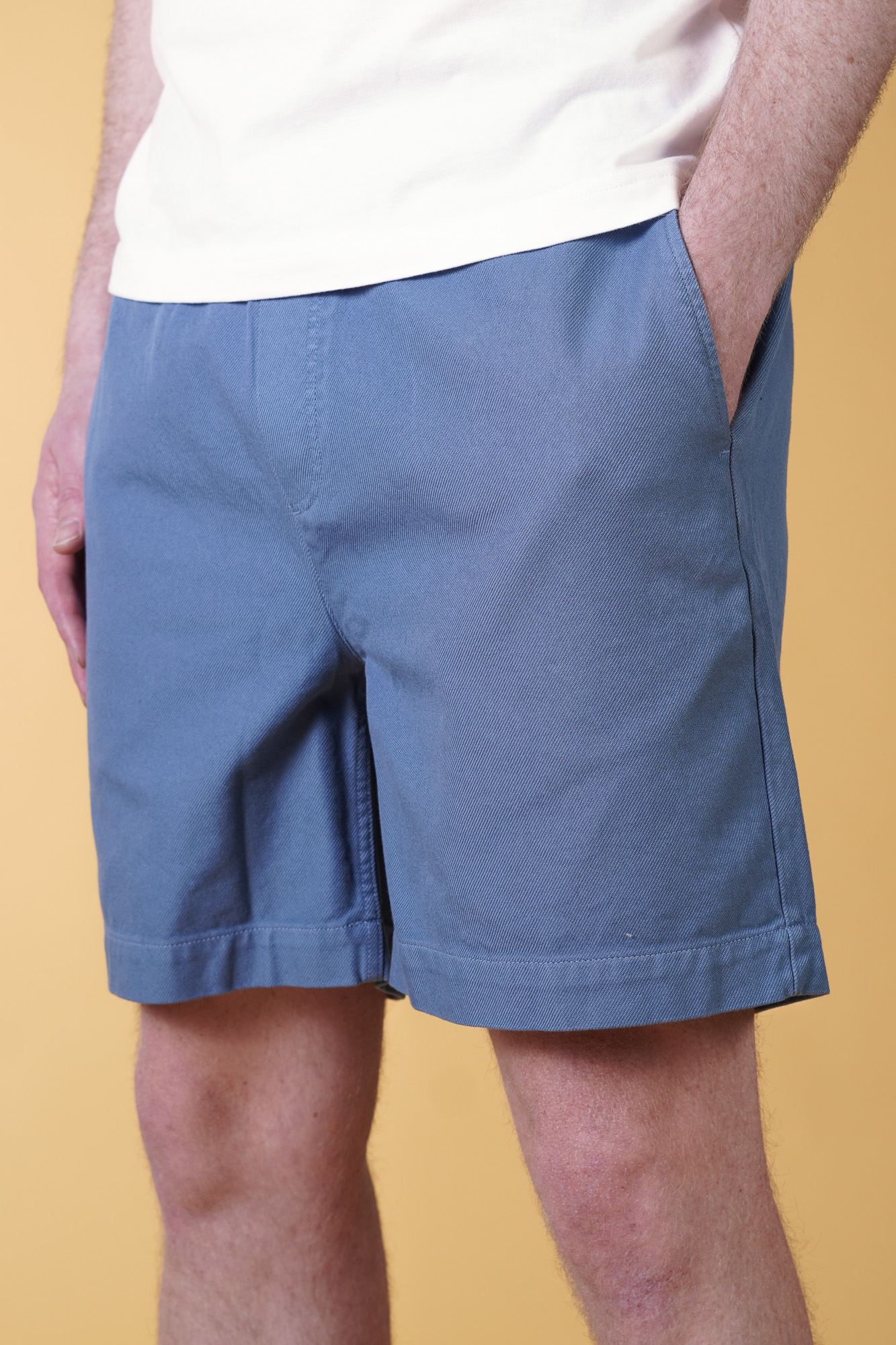 ELSK TWILL MEN'S SHORTS - SALTY BLUE