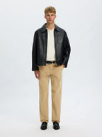 Selected 196-STRAIGHT MILES CORD PANT - Cornstalk