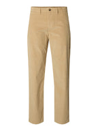 Selected 196-STRAIGHT MILES CORD PANT - Cornstalk