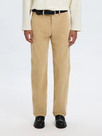Selected 196-STRAIGHT MILES CORD PANT - Cornstalk
