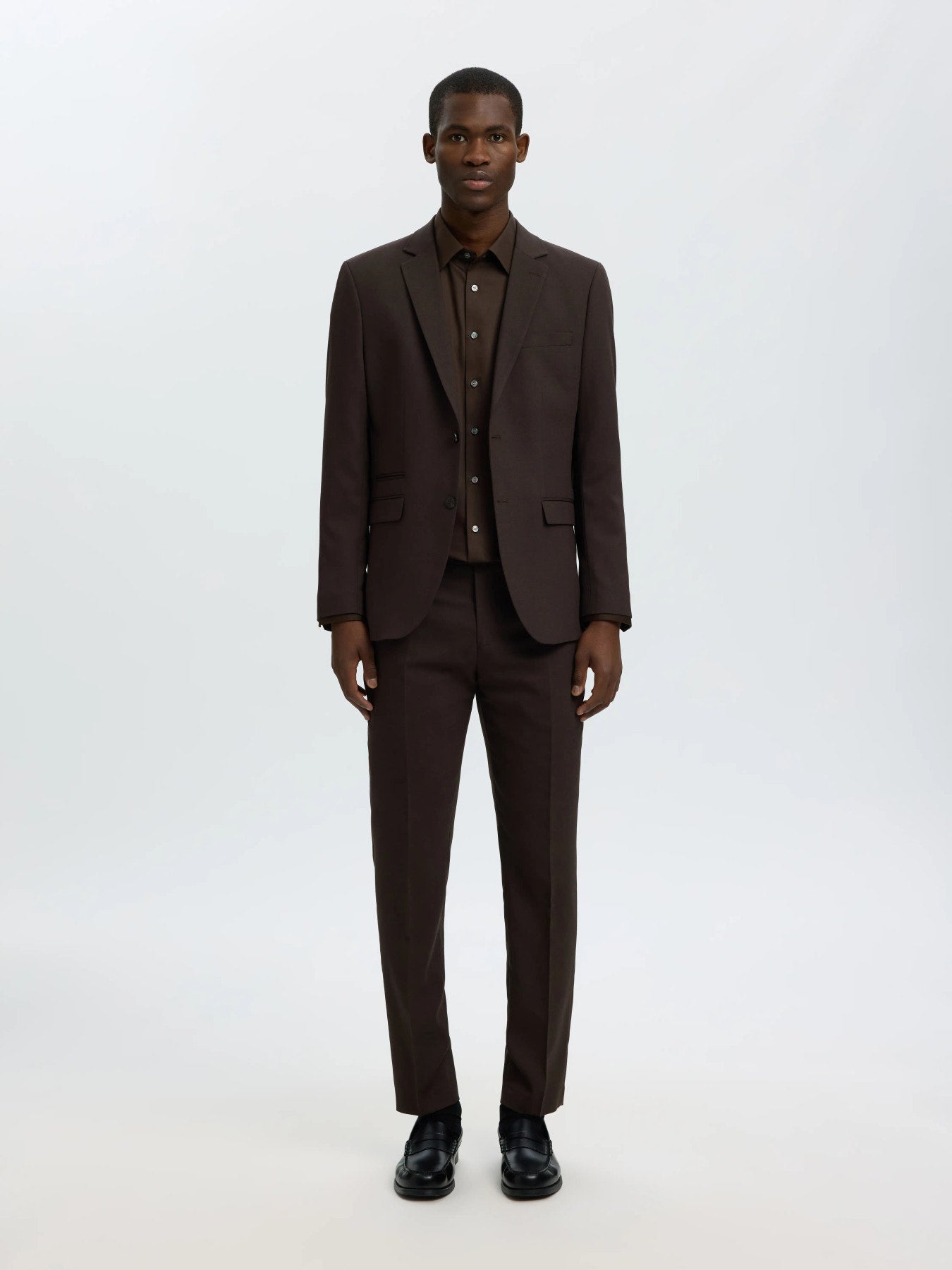 Selected Performance Stretch Slim Fit Skjorte - Delicioso