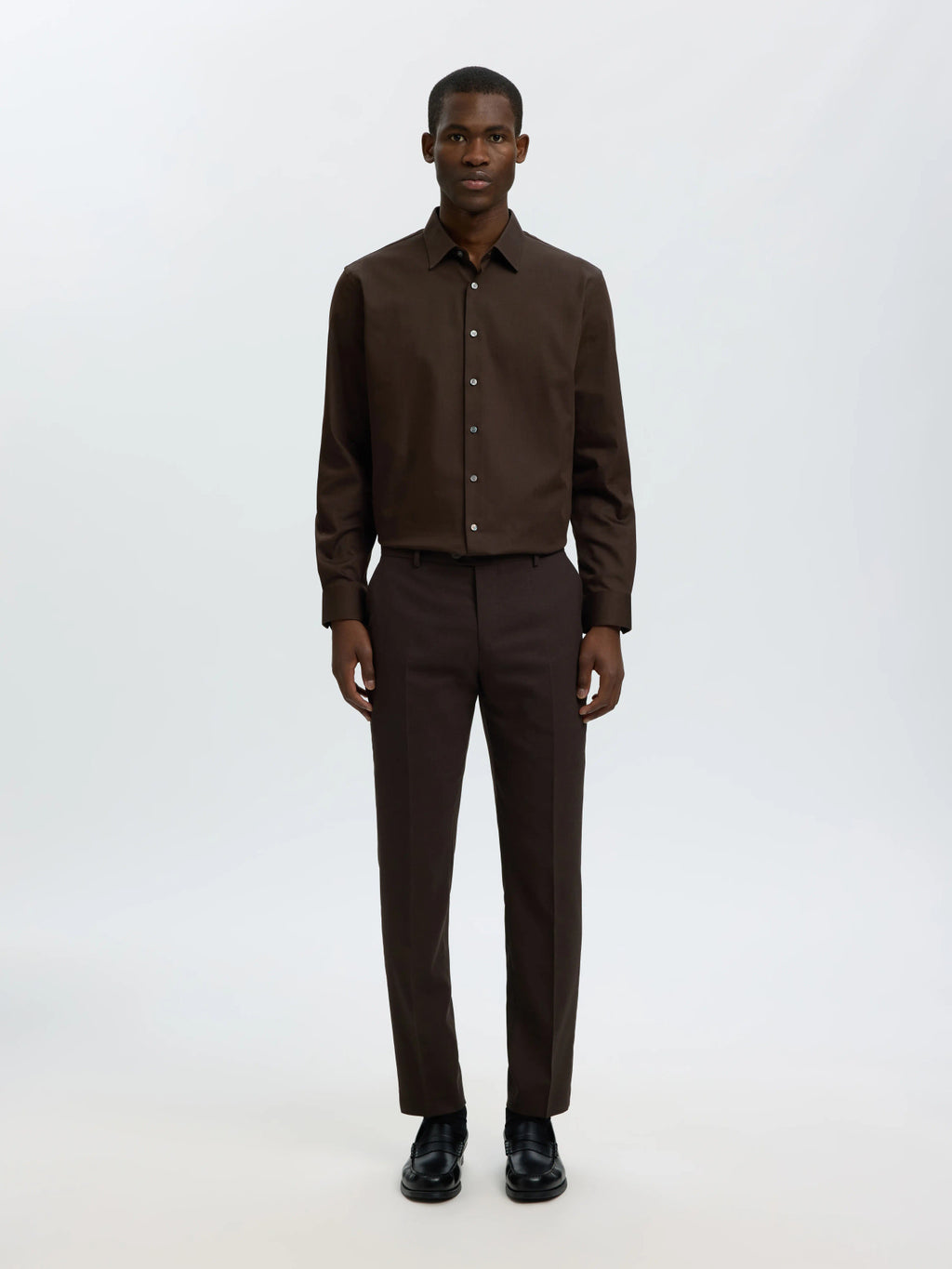 Selected Performance Stretch Slim Fit Skjorte - Delicioso