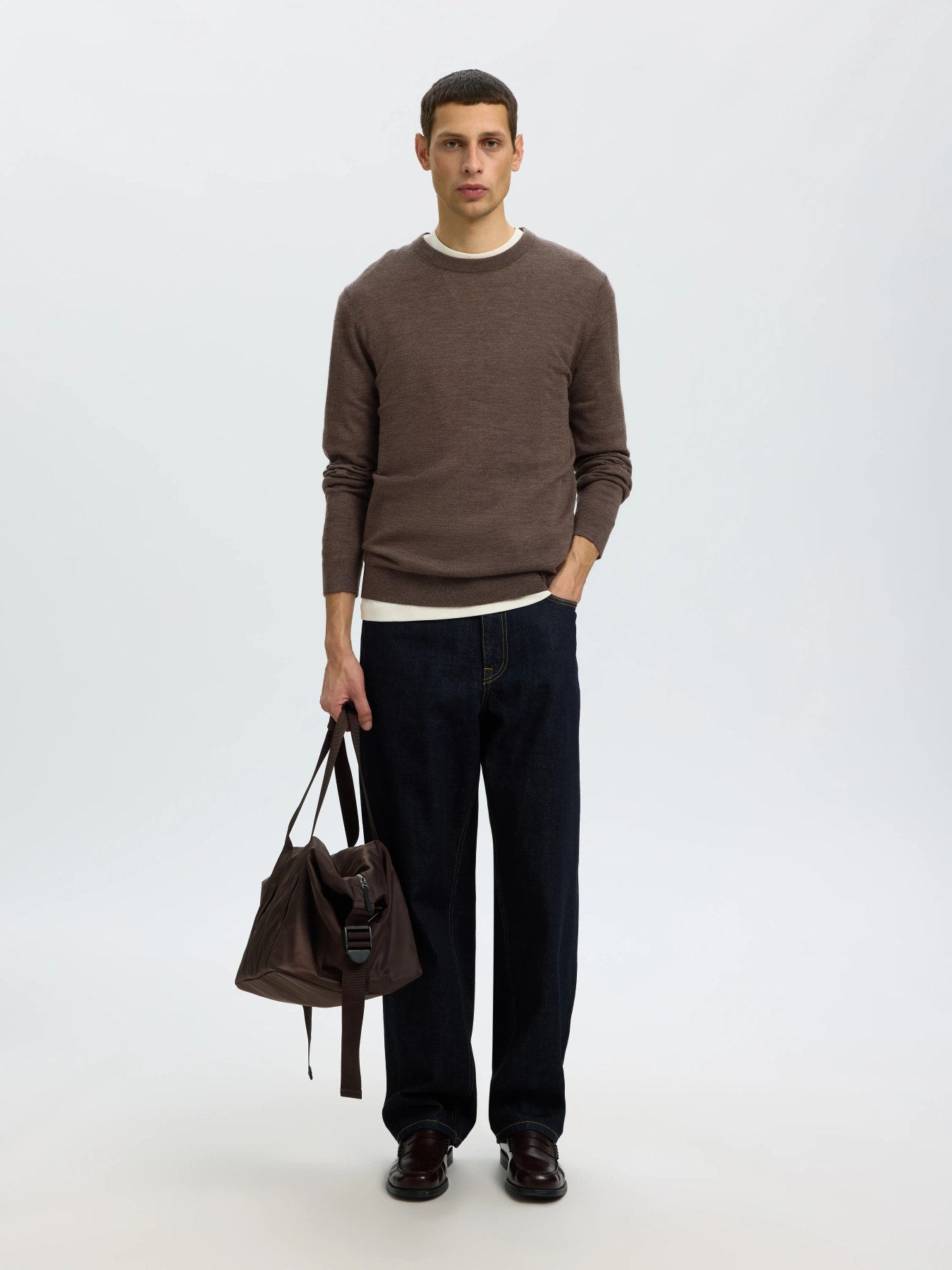 Selected Knit Merino Strik - Delicioso