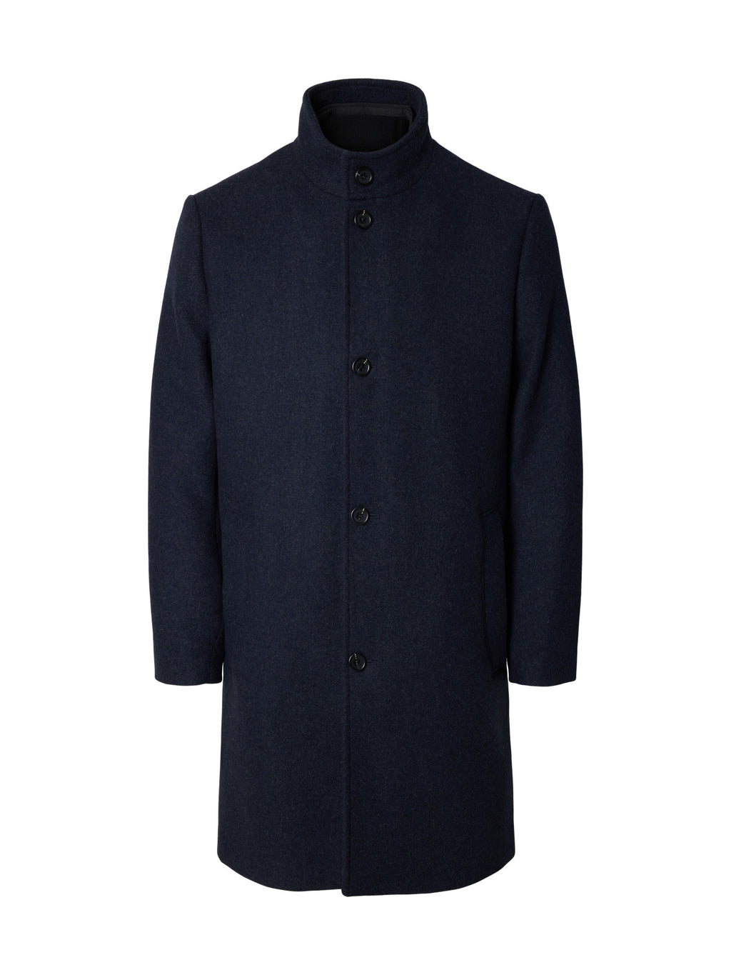 Selected RAINAR WOOL BLEND COAT - Sky Captain Melange
