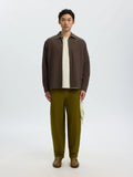 Selected SLMRLXSVEND DOMESTIC LIGHT OVERSHIRT - Turkish Coffee