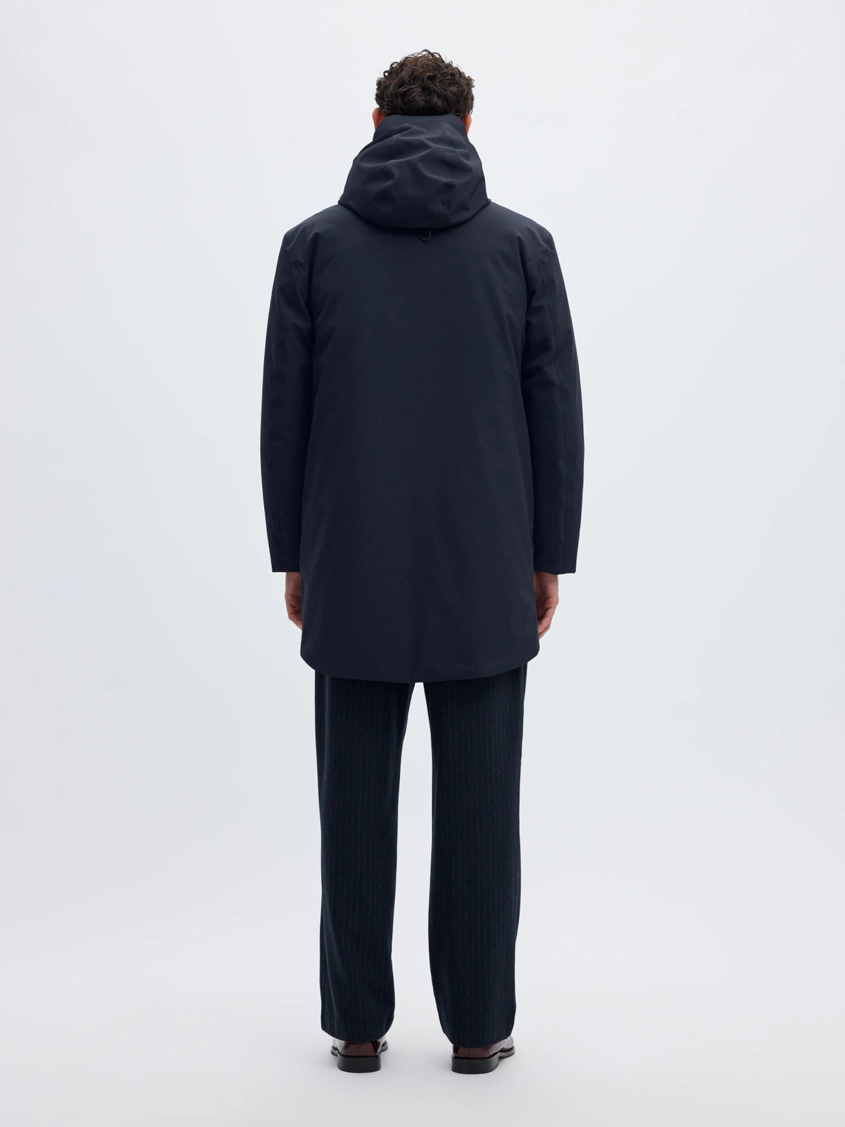 Selected Franklin Urban Tech parka 2.0 i Sky Captain navy set bagfra