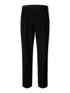 Selected 220-LOOSE FLEX PANTS Black