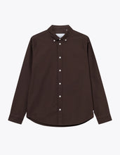 Indlæs billede til gallerivisning Les Deux Kristian Oxford Shirt COFFEE BROWN
