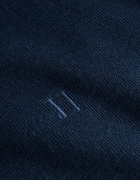 Les Deux Greyson Merino Knit Dark Navy