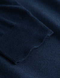 Les Deux Greyson Merino Knit Dark Navy