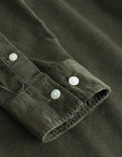 Indlæs billede til gallerivisning Les Deux Christoph Corduroy Shirt Olive Night
