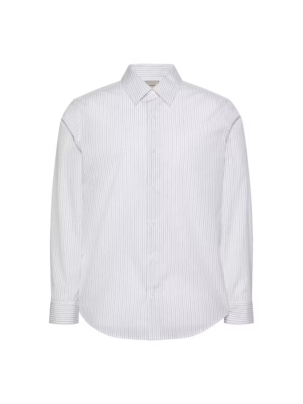 Calvin Klein Long Sleeve Yarn-Dyed Striped Supima Stretch Shirt