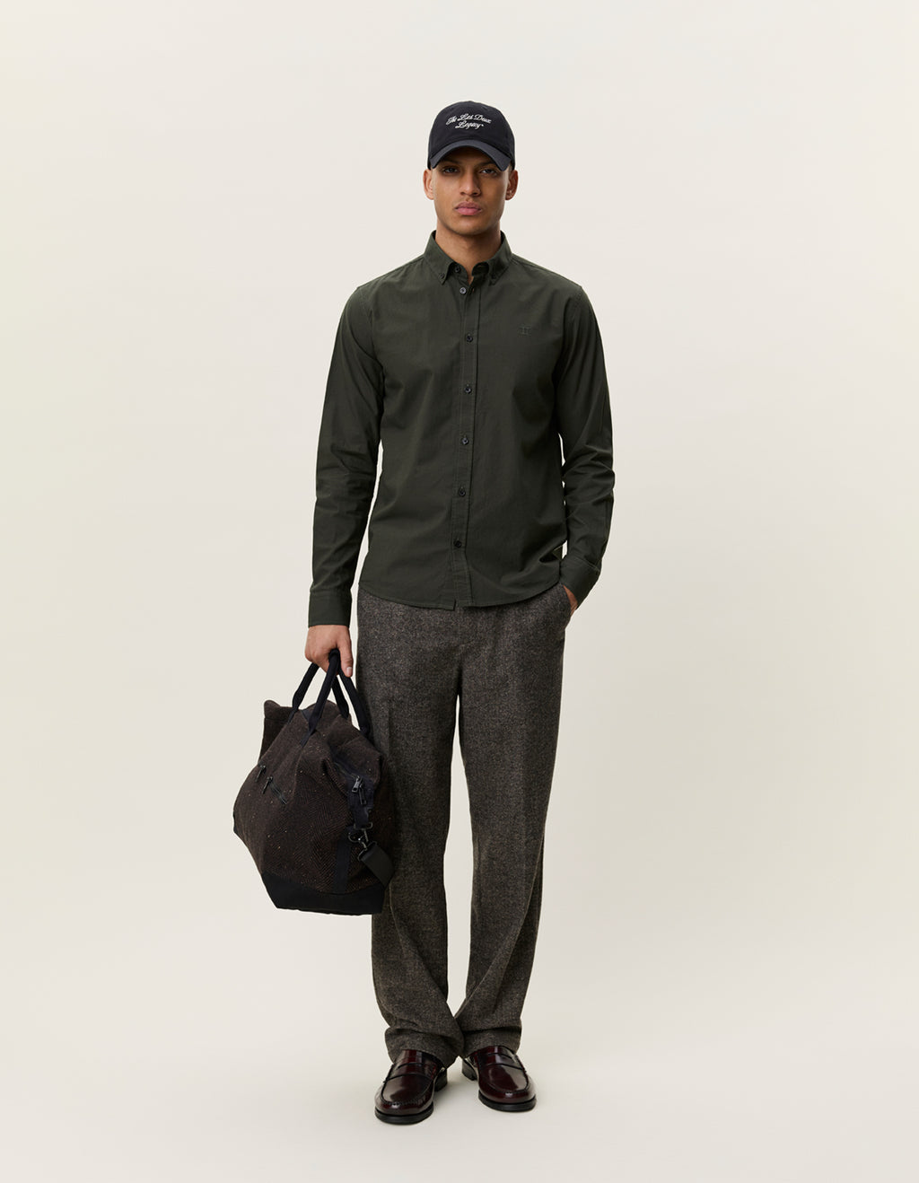 Les Deux Light Oxford Shirt Rosin