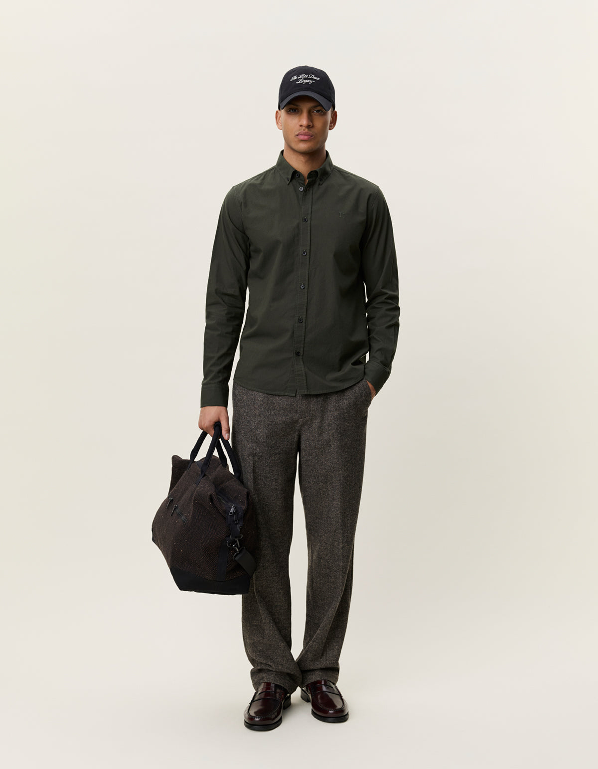 Les Deux Light Oxford Shirt Rosin