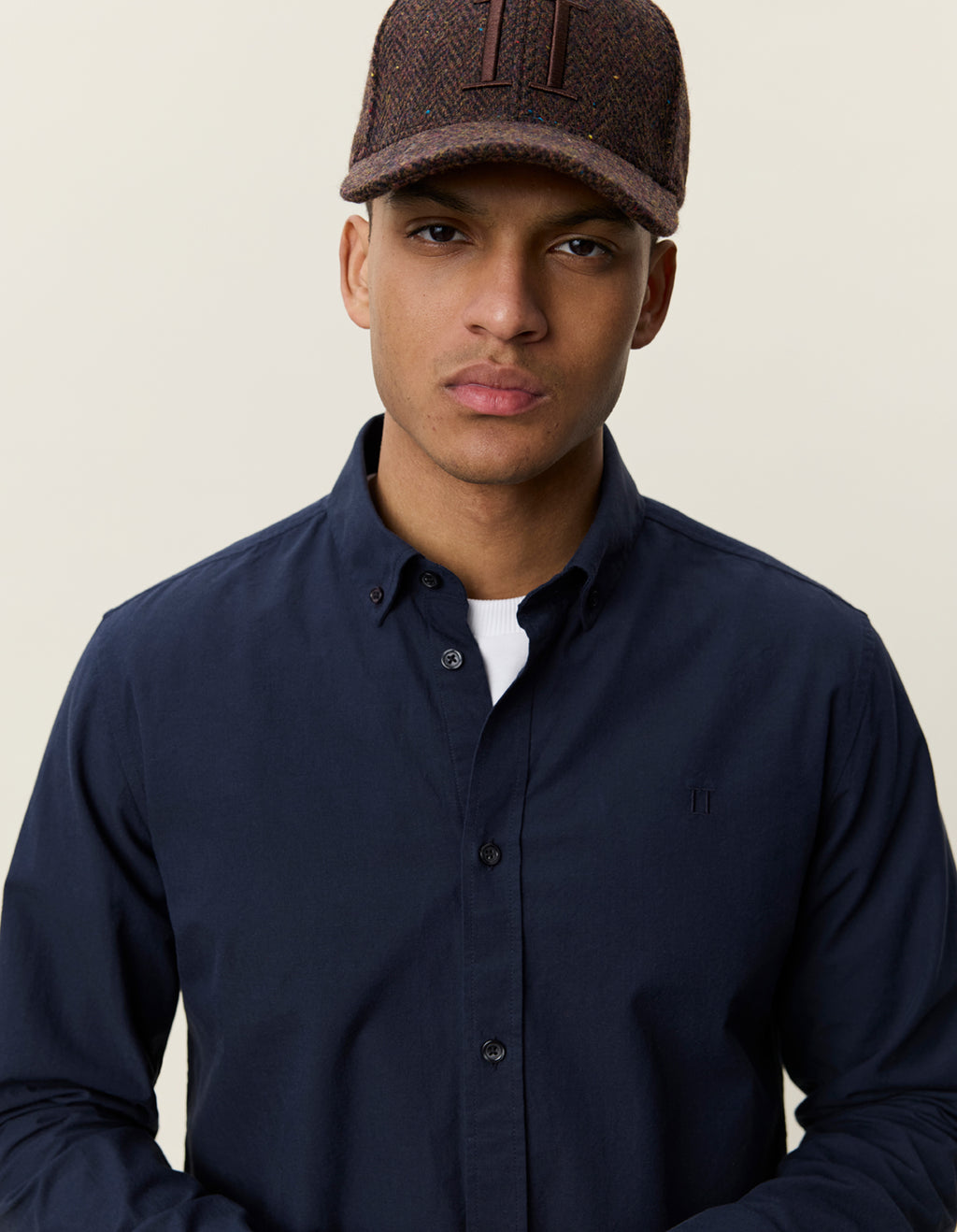 Les Deux Light Oxford Shirt Navy