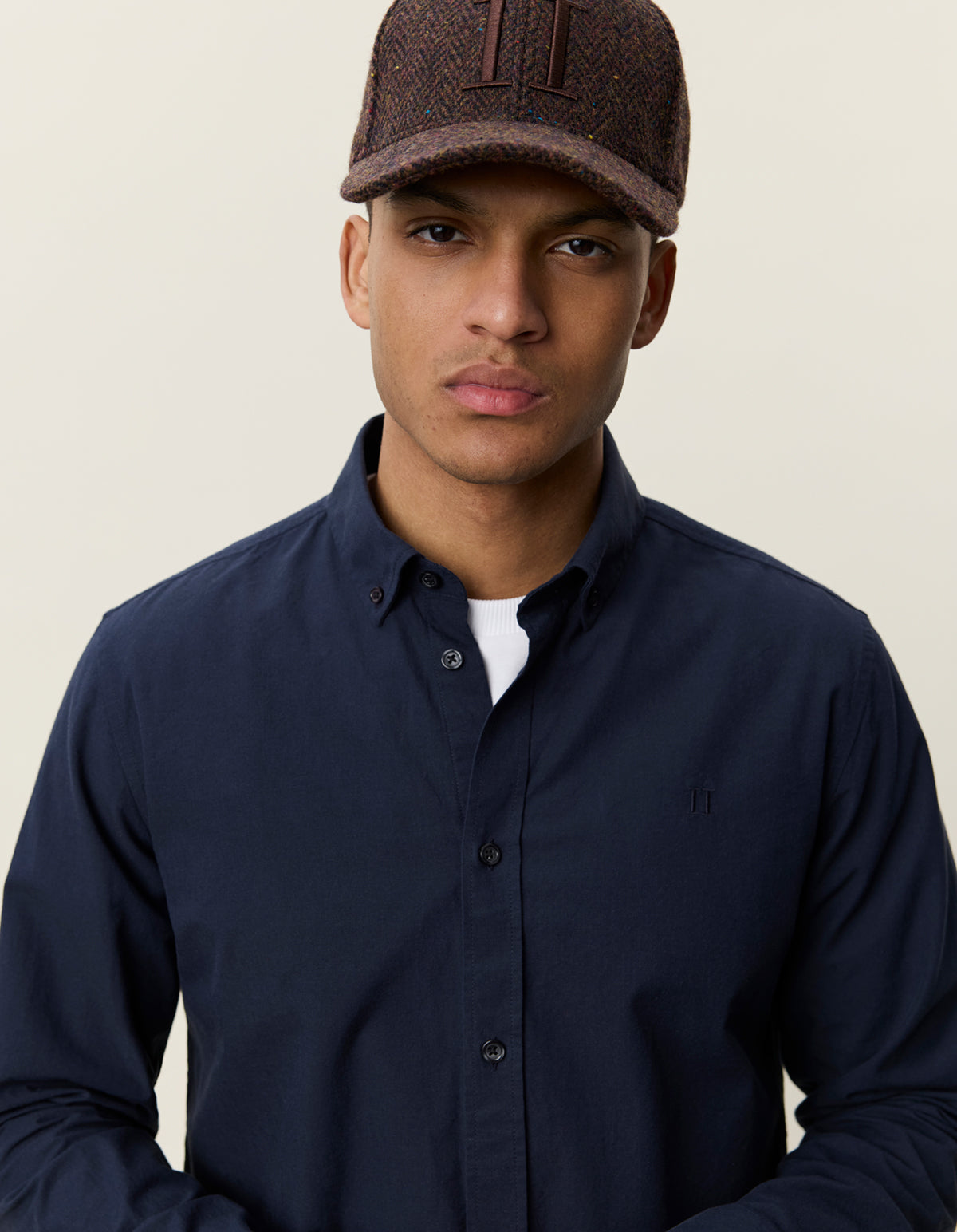 Les Deux Light Oxford Shirt Navy