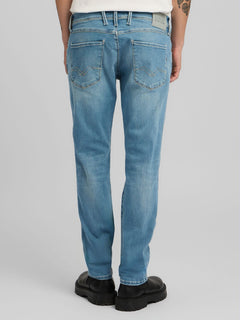 Replay Anbass Slim Fit Jeans i Light Blue lyseblå – billede 3
