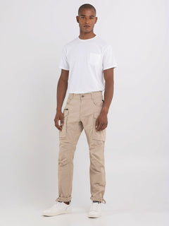 Replay Joe Cargo Trousers i Desert sandfarvet