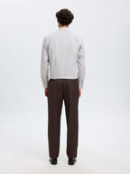 Selected Performance Stretch Slim Fit Skjorte - Bright White/Morel