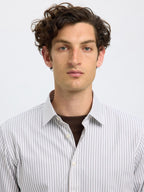 Selected Performance Stretch Slim Fit Skjorte - Bright White/Morel