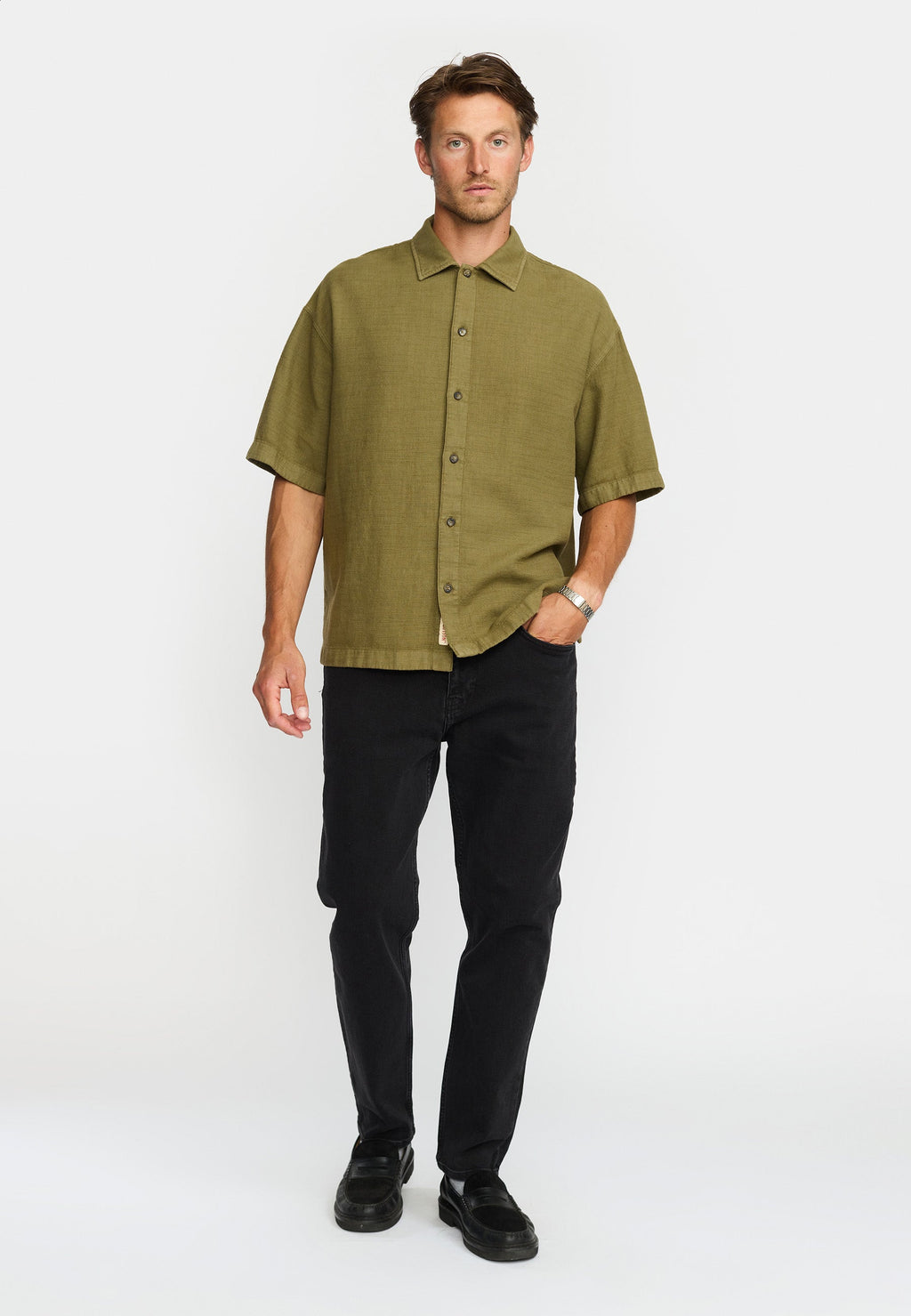 Revolution Oversize Short-sleeved Shirt / 3153 - Lightarmy