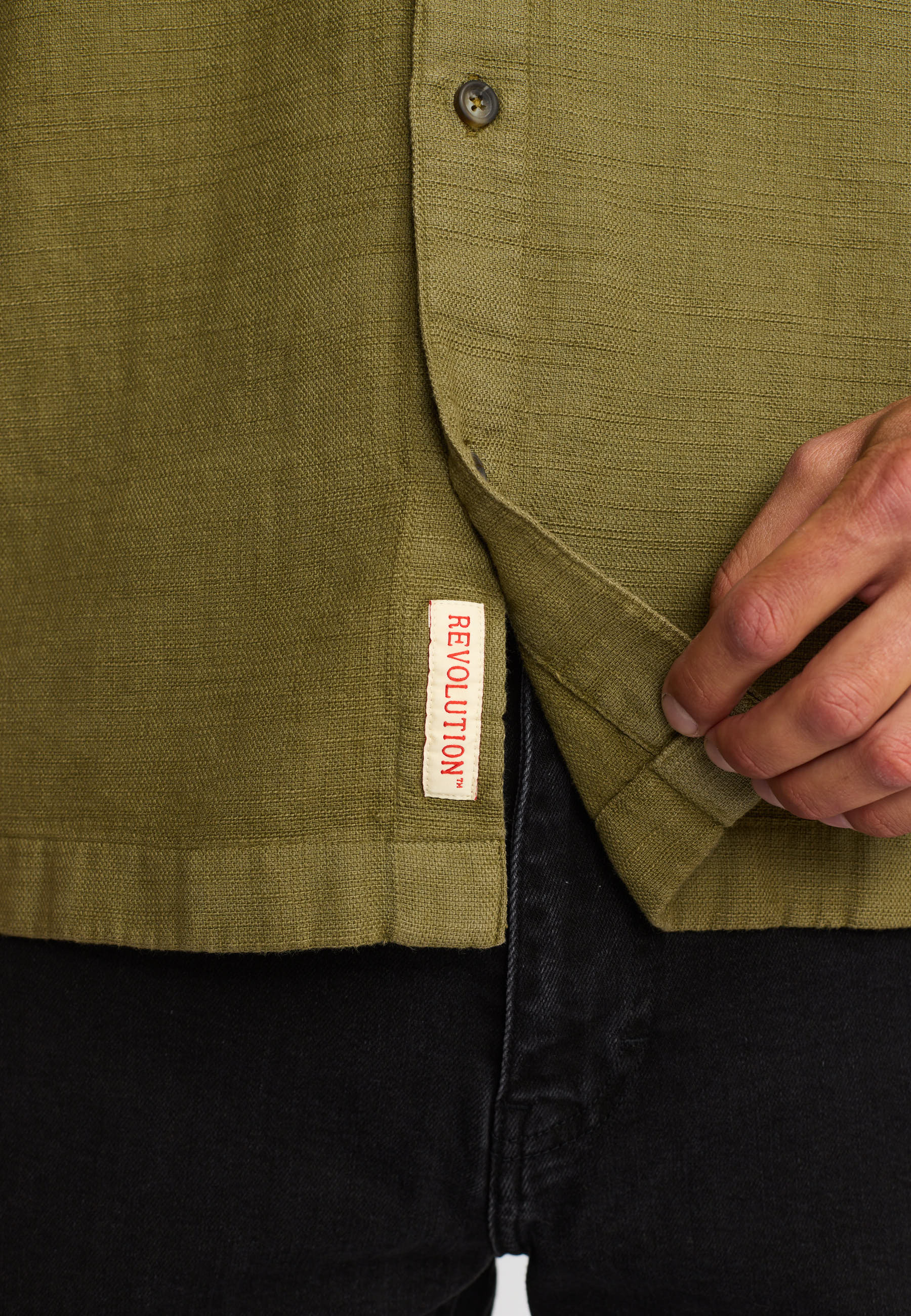 Revolution Oversize Short-sleeved Shirt / 3153 - Lightarmy